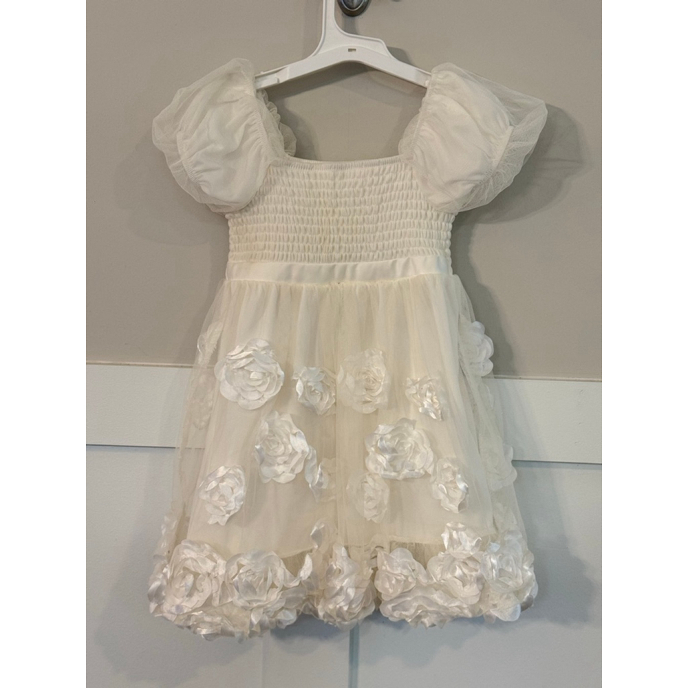 Girls Nannette & Co. Ivory Formal Dress 3T